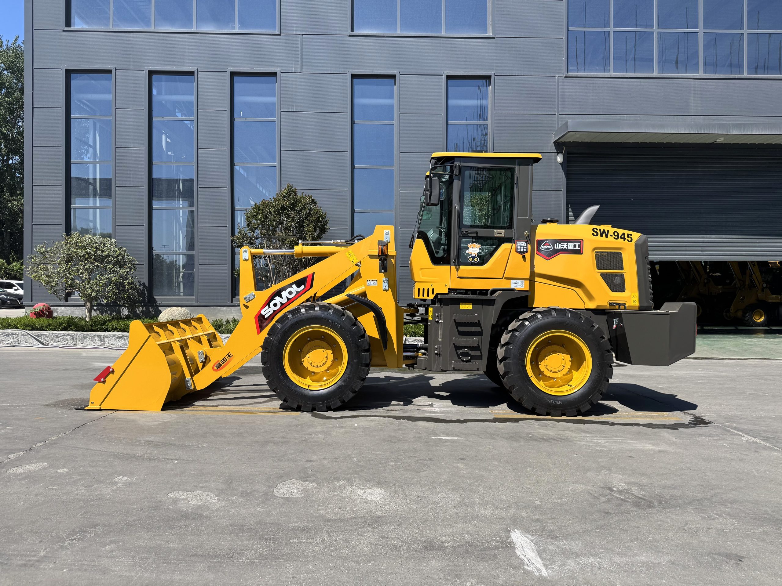 Wheel Loaders SW945 2 Ton Wheel Loader for construction, agriculture, mining, road