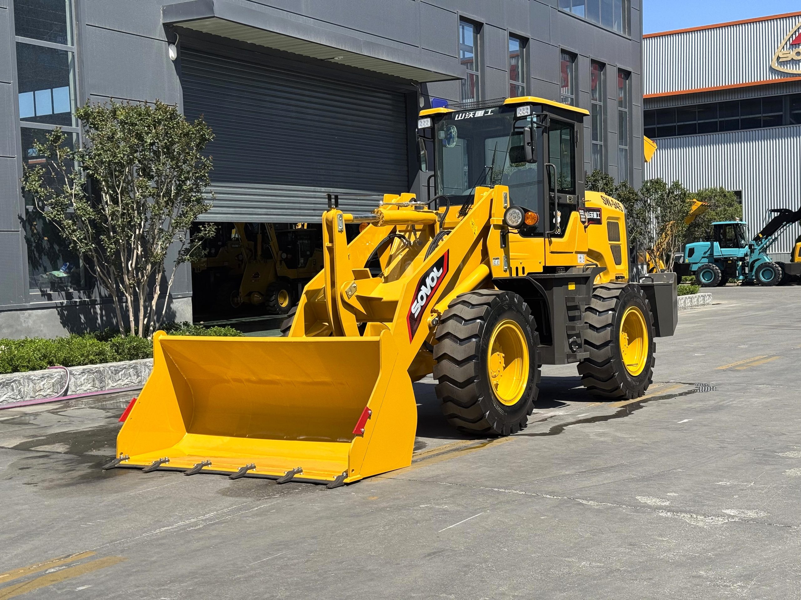SW945 2 ton rated load wheel loader