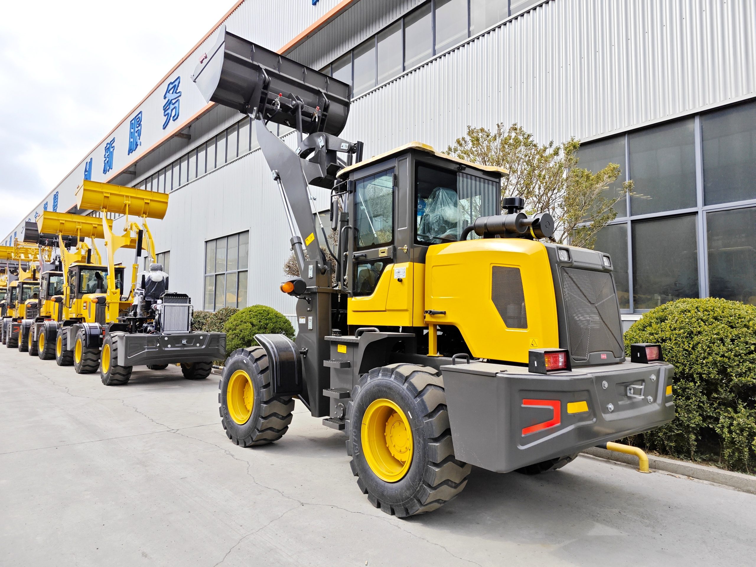 SW938 1.5 Ton Wheel Loader 1.5 Ton Wheel Loader for Construction & Agriculture-left rear side