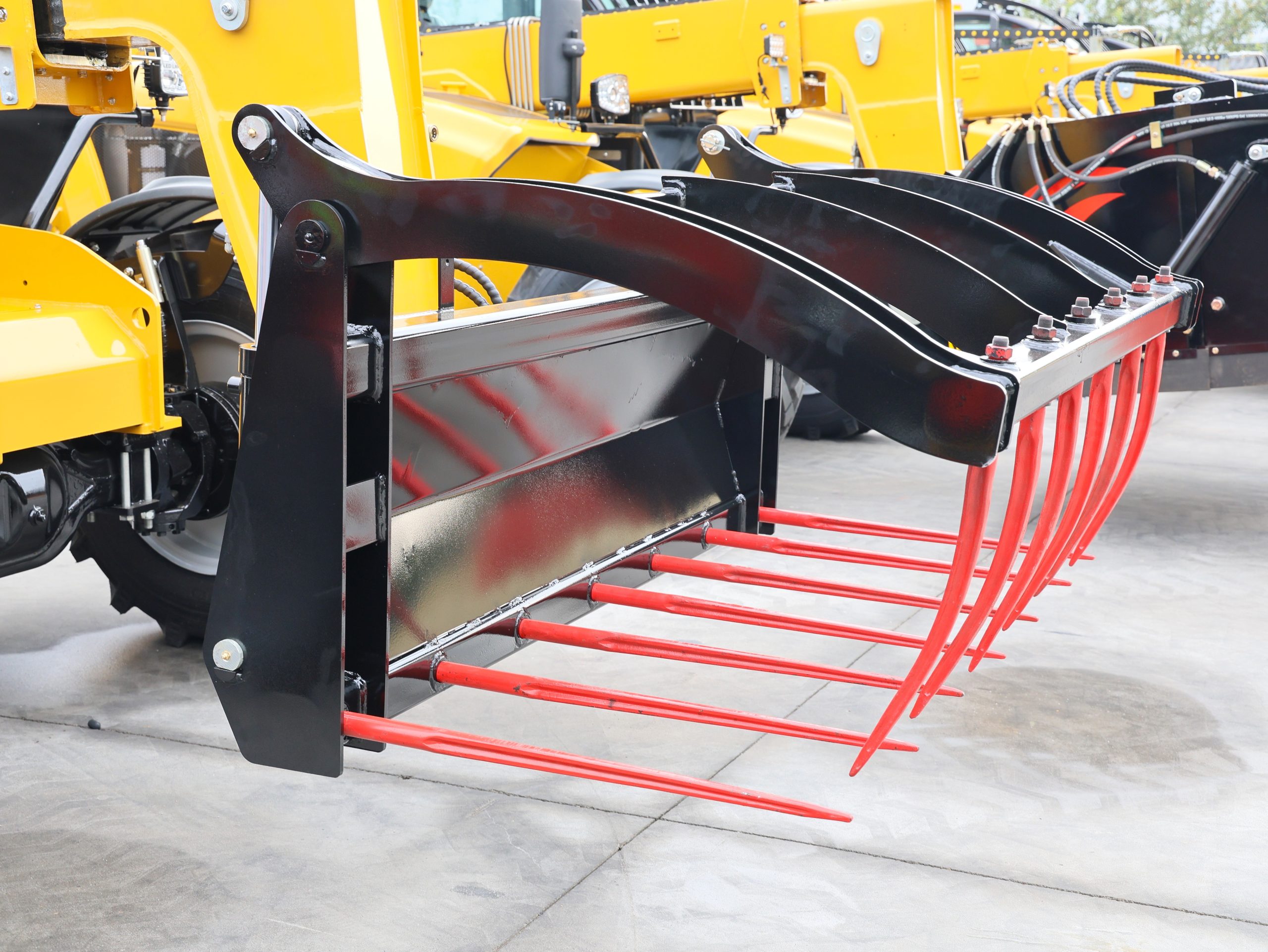 Telescopic wheel loaders Grass fork