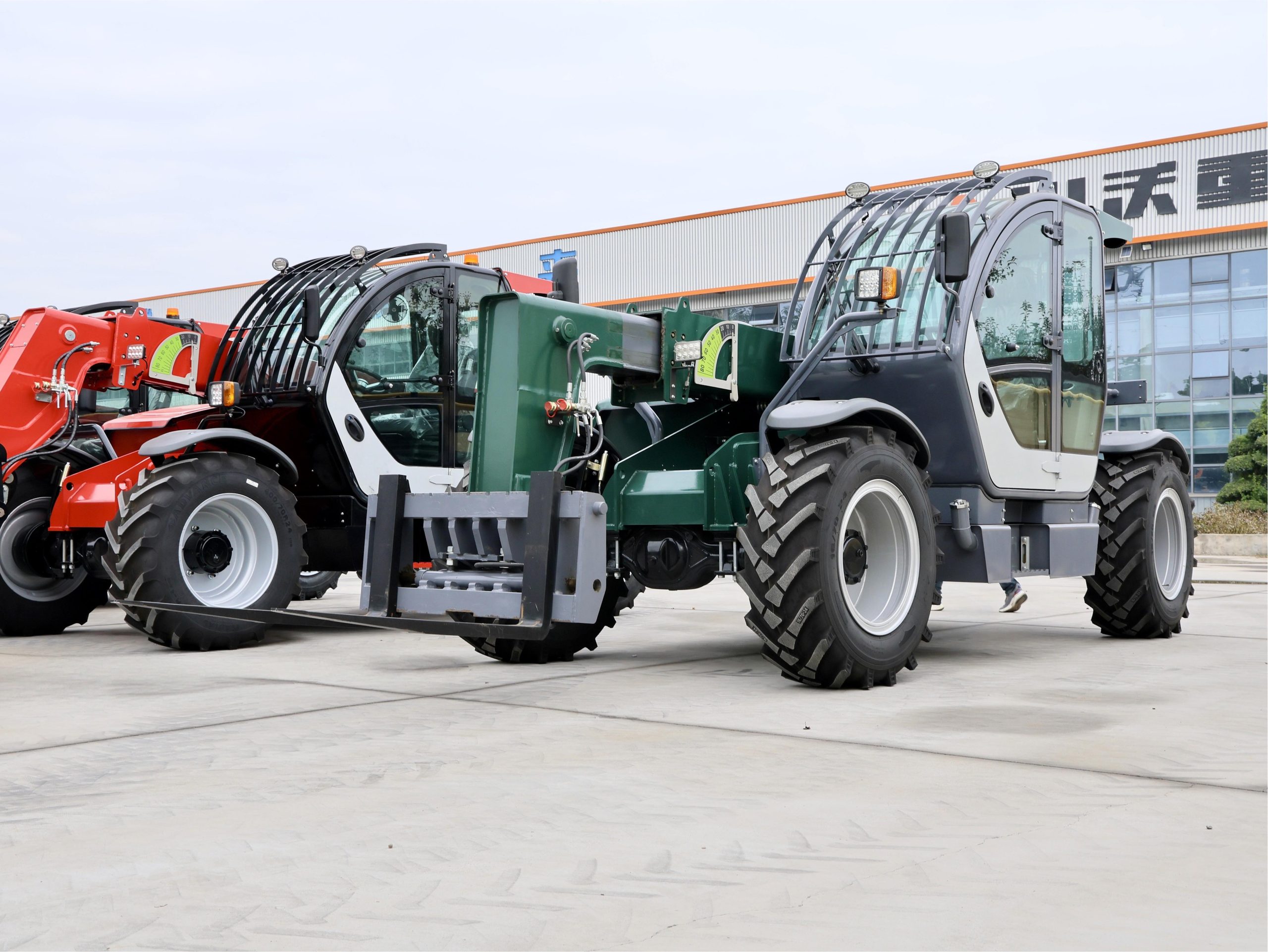 Telehandlers The telehandler with pallet fork