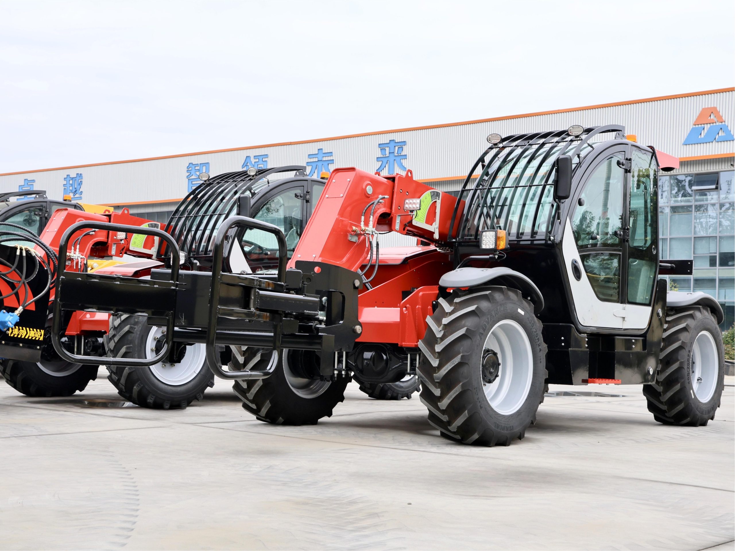 Telehandlers The telehandler with barrel clamp