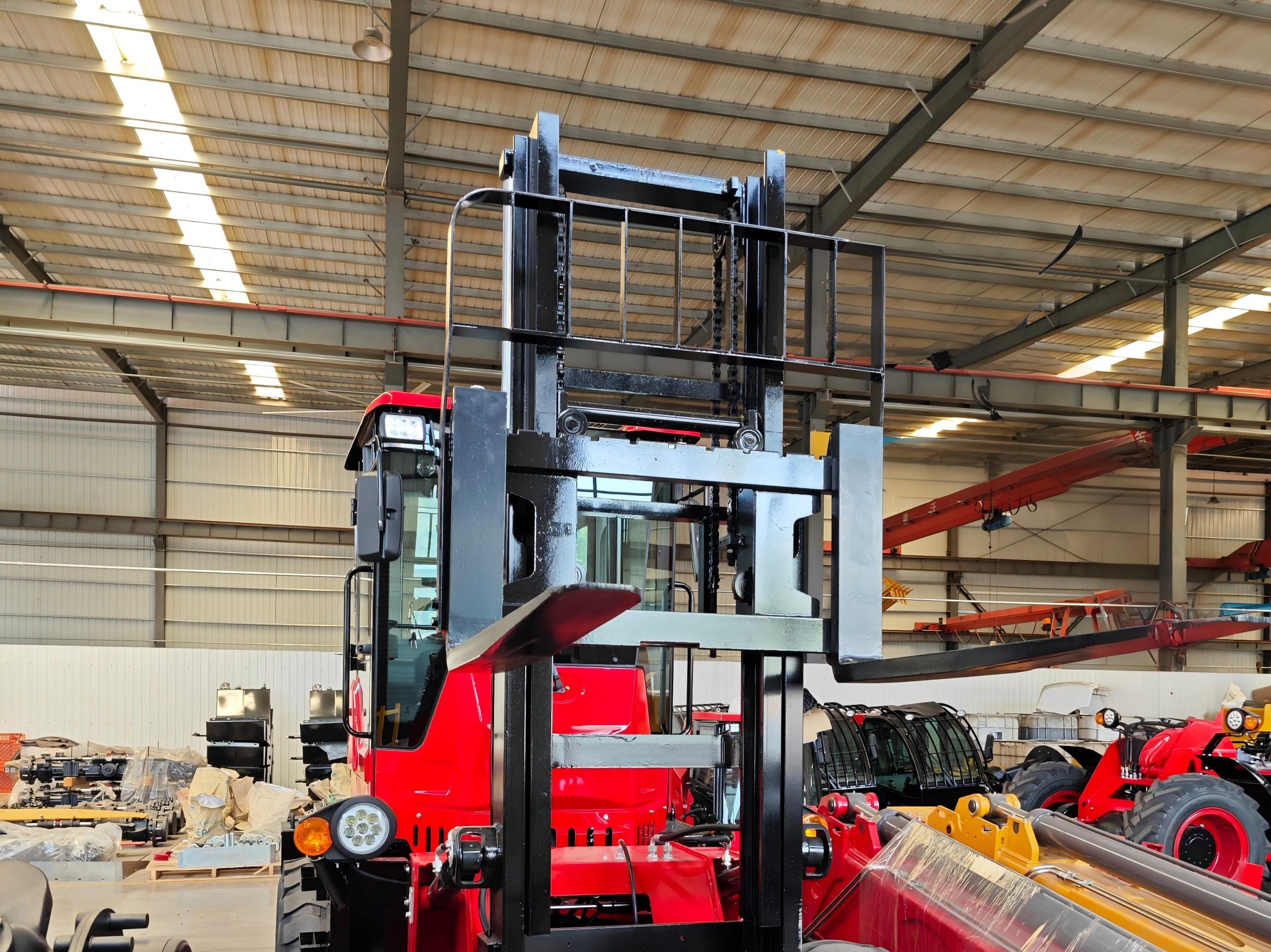 Telescopic wheel loaders Pallet fork